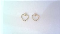 Orecchini Lux Gioielli Donna Simboli in Oro giallo Diamante 0.03 Ct OR31228DG - OR31228DG